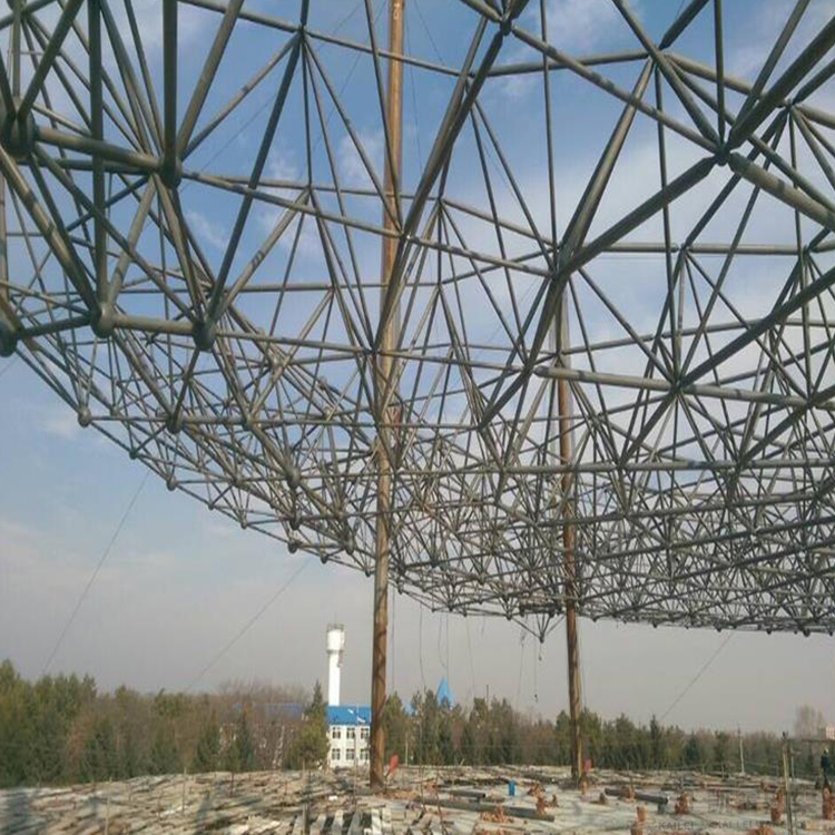 丹江口球形网架钢结构施工方案